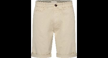 Mario Russo Chino Short - Korte broek heren - Shorts heren - Katoen - Beige - 3XL