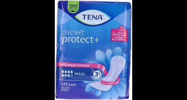 TENA Discreet Maxi, 12 stuks . Voordeelbundel met 8 verpakkingen