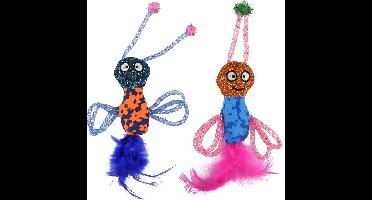 Flamingo Asli - Speelgoed Katten - Ps Bij Asli 20cm Assortiment - 1st - 128930 - 1st