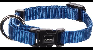 Hond Halsband Ziggi Blauw XXS 15-25cm 10mm