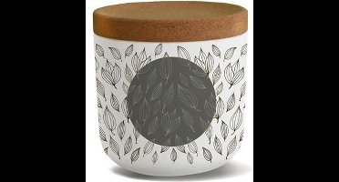 Chic.Mic Bioloco Plant - Voorraad potten - Line Art Flowers - 570 ML - PLA Materiaal - Stijlvol Design - Milieuvriendelijk