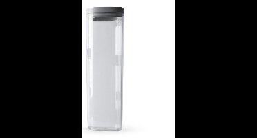 Qualy - Voorraadpot Voedselcontainer 2L “PINTO Storage Jar” W100 x L100 x H320 mm 428 gr Grijs