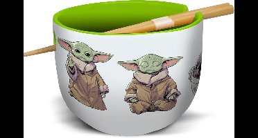Star Wars: The Mandalorian - Grogu Ramenkom met eetstokjes