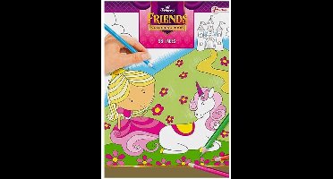Toi Toys Princess friends kleurboek 96p.