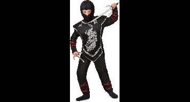 "Zwart ninja kostuum voor jongens  - Verkleedkleding - 116/122"