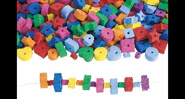 Foam kralen | Assorti | 500 stuks