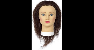 Sibel - Girly 35 Oefenhoofd - Natuurhaar - 15-35 cm