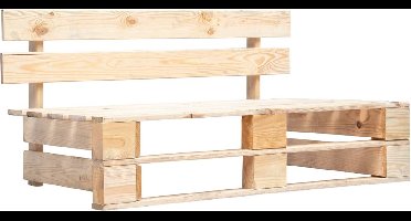 vidaXL - Tuinbank - pallet - hout