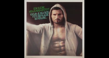 Depesche - 3D wenskaart met tekst "Een kleine verjaardagstest ..." - 029