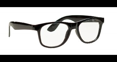 Partychimp Bril Wayfarer Voor Bij Carnavalskleding Heren Carnavalskleding Dames Carnaval Accessoires Carnaval- Zwart - One-size