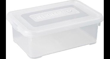 ALLIBERT Handige opbergbox - transparant deksel - 4 L