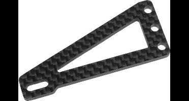 Team Corally - Servo Mount Deck - Graphite 2mm - 1 pc