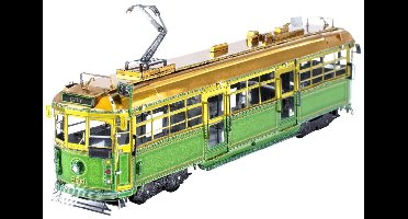 Metal Earth W-klasse tram 3D-model Metaal bouwpakket
