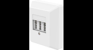 Hama TAE-NFN-Telefondose, Aufputz Telefoonaansluitdoos Telefoon Opbouw (op muur) Wit