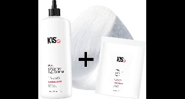 Snow white set LARGE 12 blondeerpoeder | KIS - (500gr snowwhite & 1L waterstofperoxide)