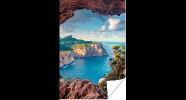 Poster Grot - Natuur - Zee - Landschap - 20x30 cm
