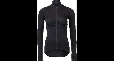 AGU Seamless Fietsshirt Lange Mouwen Premium Dames - Black - XL