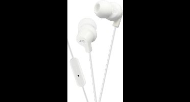 JVC HA-FR15-W-EF - In-ear hoofdtelefoon met afstandsbediening en microfoon - Wit