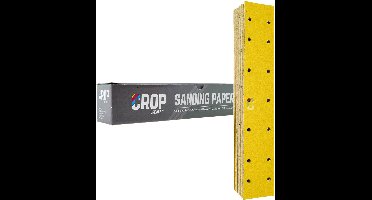 CROP GoldX Schuurstroken korrel 100 - 70x420mm - 50 stuks