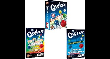 Spellenbundel  - 3 stuks - Dobbelspel - Qwixx & Qwixx Mixx & Qwixx Connected