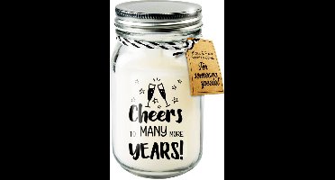 Black & White geurkaars - Cheers