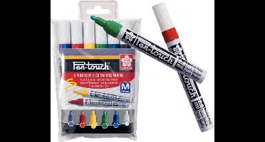 Sakura Pen-Touch 6 decomarkers - medium - 2mm