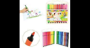 Toi-Toys 18 kleuren viltstiften