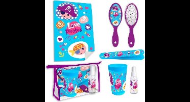 Kids Licensing Toiletset Love Pirates Blauw 6-delig