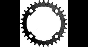 M-wave Kettingblad E-bike 1/2 X 3/32 38t 104 Mm Alu Zwart