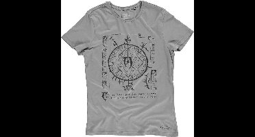 The Elder Scrolls V - Skyrim - Mysterium Xarxes Heren T-shirt - gemêleerd grijs - M