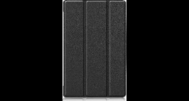 Shop4 - Geschikt voor Lenovo Tab M10 Plus Hoes - Smart Book Case Zwart