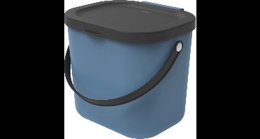 Rotho Albula afvalscheiders - GFT afvalbak - 6L - blauw