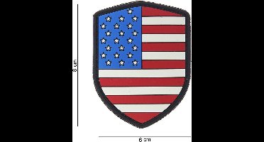 101 Inc Embleem 3D Pvc Schild Usa  10012