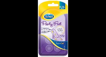 Scholl Party Feet – Gevoelige Plekken Beschermers ActivGel – 6 Schijfjes