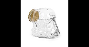 Stormtrooper Terrarium – Glazen Voorraadpot en Koektrommel – Star Wars Decoratie – Voor Snacks of Planten – Uniek Cadeau voor Fans