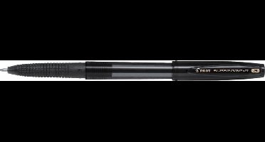 Pilot balpen Super Grip G stick breed zwart