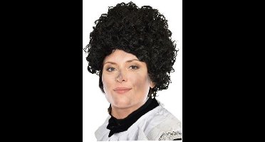 Roetveeg Pieten pruik deluxe volwassenen - Pietenpruik