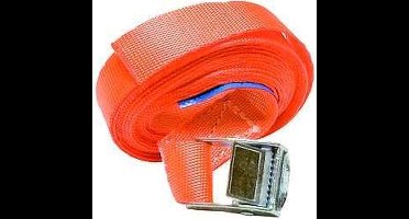 Ivana Spanband - 25mm - Oranje - 3M+klem - 250 kg