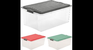 Rotho stapelbak COMPACT A3 antraciet 38 L