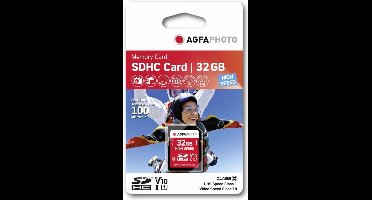 Agfa Photo SDHC kaart        32GB High Speed Class 10 UHS I U1 V10