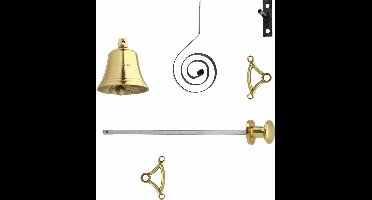 Intersteel Trekbel messing gelakt