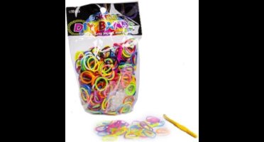 Rainbow Loom Bands Elastiekjes - Mix - 600 stuks