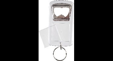 Sleutelhanger met flessenopener, afm 8x4,5x0,5 cm, 5 stuk/ 1 doos