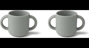 Drinkbekers Gene cup Rabbit dove blue - Liewood