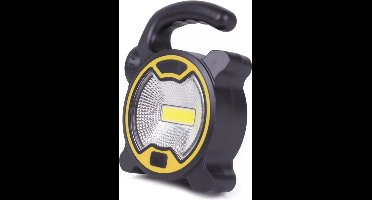 Hofftech Draagbare COB-werklamp en LED-zaklamp - 1W + 0.5W - 100 x 38 x 132 mm