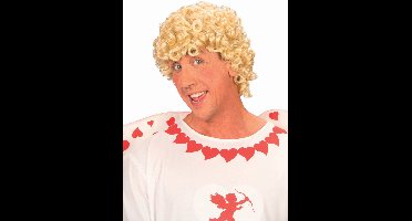 Cupido pruik krulletjes