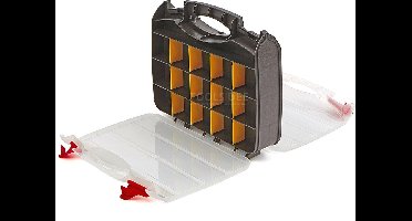 HBM Profi Assortimentsdoos Dubbelzijdig 31 x 26 x 7,5 cm Met 32 Vakken