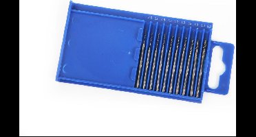 HBM 10 Delige HSS Borenset 0,5 - 2,2mm