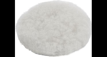 HBM 150 mm. Lamswollen Polijstschijf, polijstkussen met klittenband