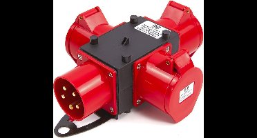 HBM 400 Volt 3 Voudig Verdeelblok 16 Ampère